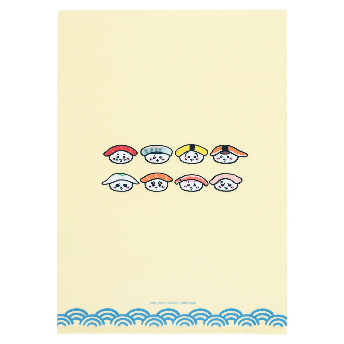ちいかわ ちいかわ寿司 クリアファイル（お寿司なみんな）