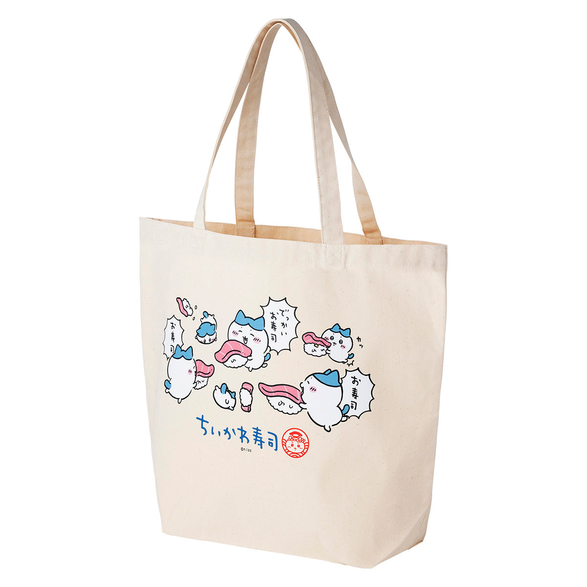 ちいかわ ちいかわ寿司 大きめトートバッグ（こけまくりハチワレ）