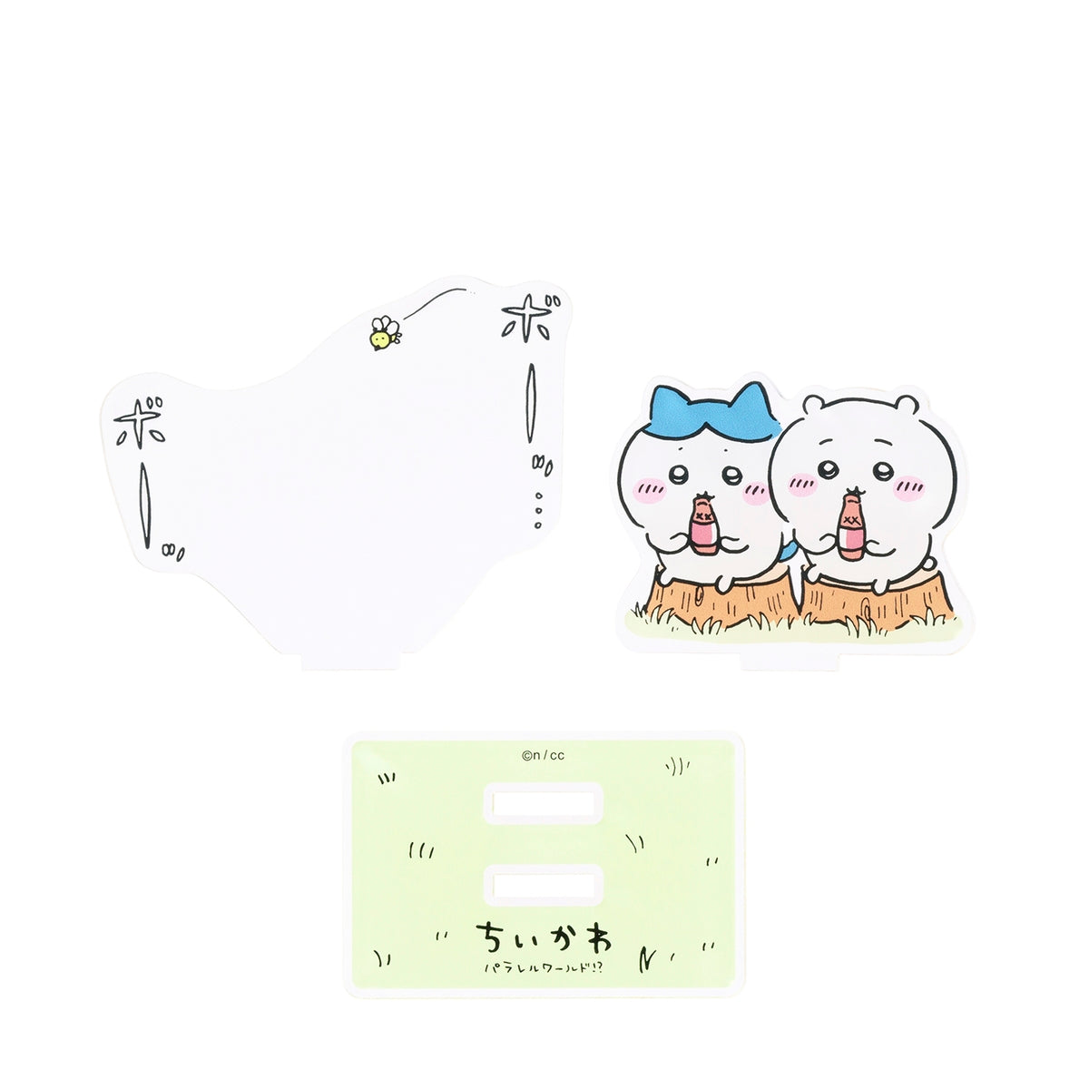 Chiikawa Parallel World!? Layered Acrylic Stand (Bottle Flute)