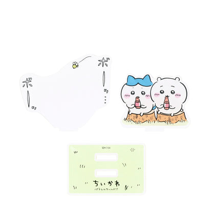 Chiikawa Parallel World!? Layered Acrylic Stand (Bottle Flute)