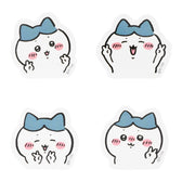 Chiikawa 4-Piece Mini Sticker Set (Peace Hachiware)