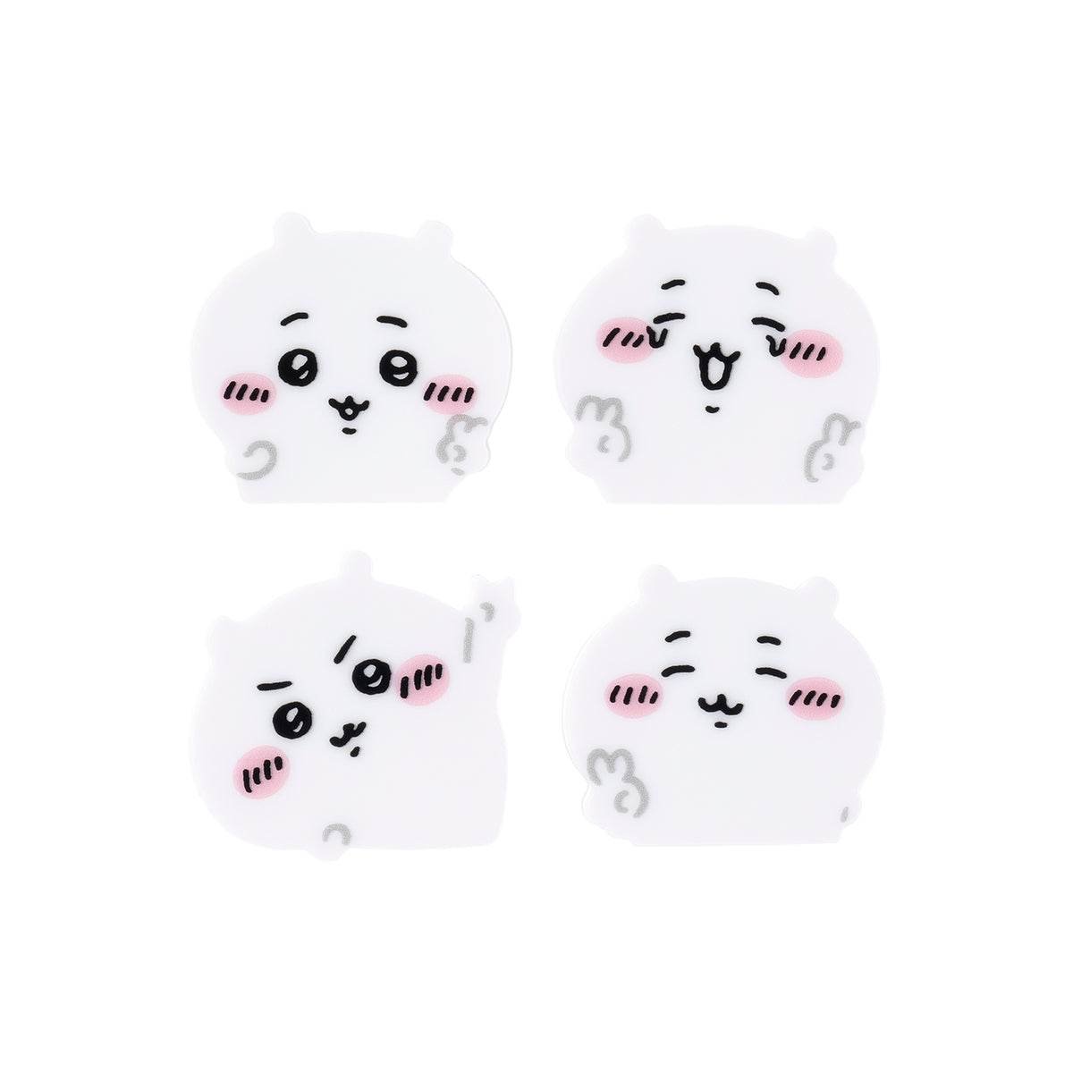 ちいかわ 4個セットアクリルバッジ（ピースなちいかわ）