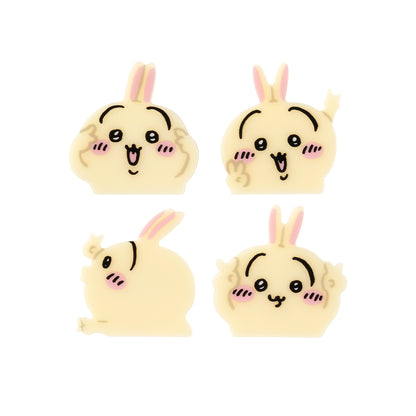 ちいかわ 4個セットアクリルバッジ（ピースなうさぎ）
