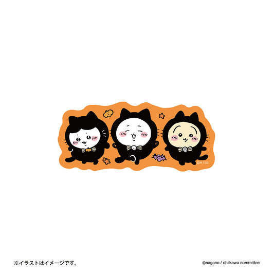 Chiikawa Stickers for Phones (Black Cat Everyone)