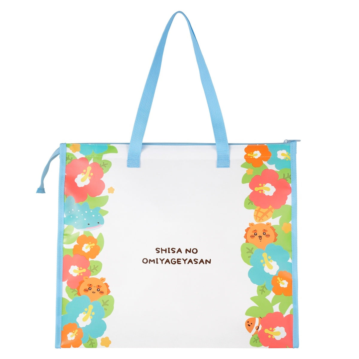 Chiikawa Shisa's Souvenir Shop Souvenir Bag (Hibiscus)
