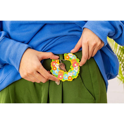 ちいかわ シーサーのおみやげやさん アクリルカラビナ（ハイビスカス）