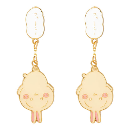 Chiikawa Swaying Earrings (Caught in a Trap Usagi) 