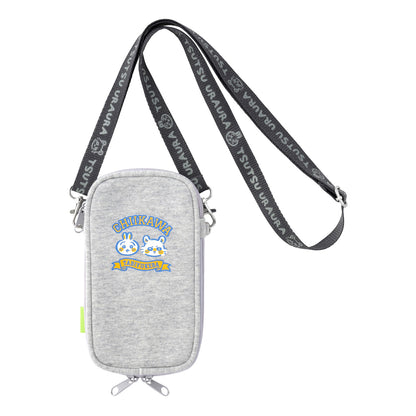 ちいかわ マチが広がる！スウェットショルダーポーチ（うさぎとモモンガ）