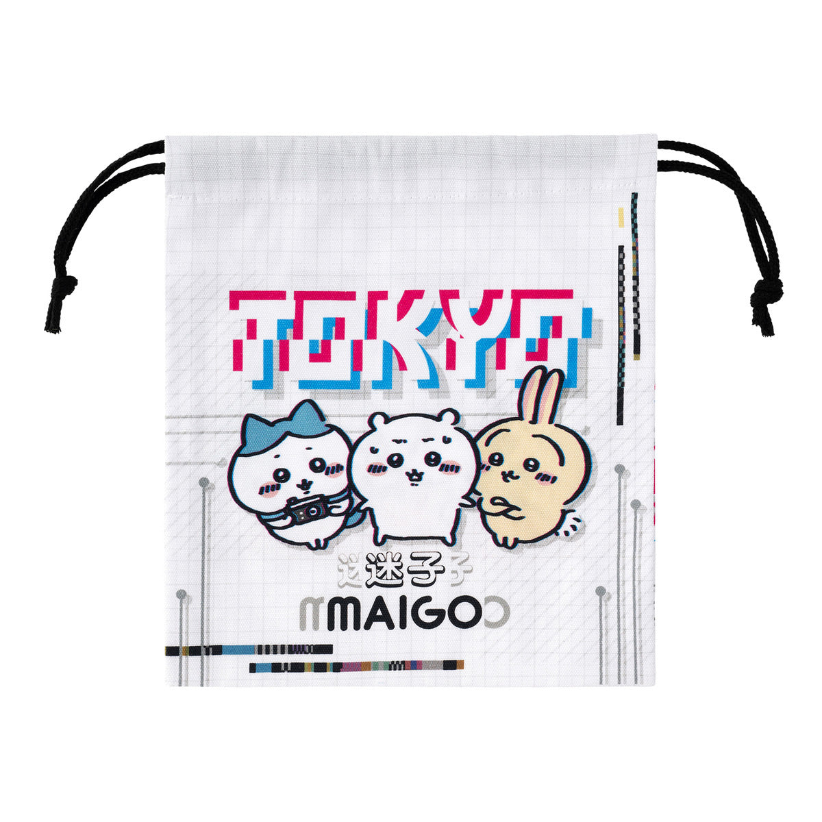 吉伊卡哇 东京吉伊卡哇 尺寸适中的束口袋（迷路）