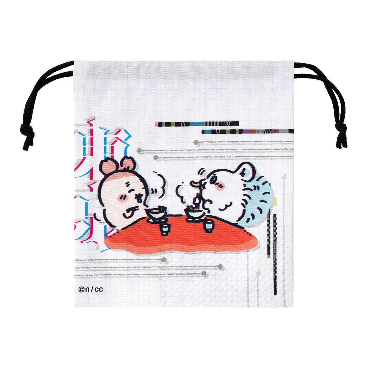 吉伊卡哇 东京吉伊卡哇 尺寸适中的束口袋（迷路）