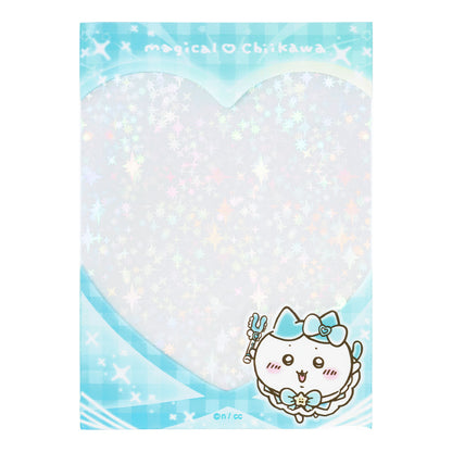 ちいかわ まじかるちいかわ ミニフォトが入るサイズのきらきらクリアスリーブ（ハチワレ）