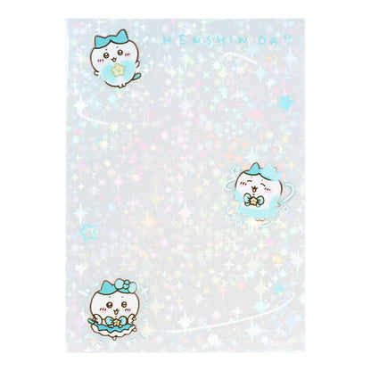 ちいかわ まじかるちいかわ ミニフォトが入るサイズのきらきらクリアスリーブ（ハチワレ）