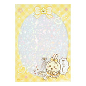ちいかわ まじかるちいかわ ミニフォトが入るサイズのきらきらクリアスリーブ（うさぎ）