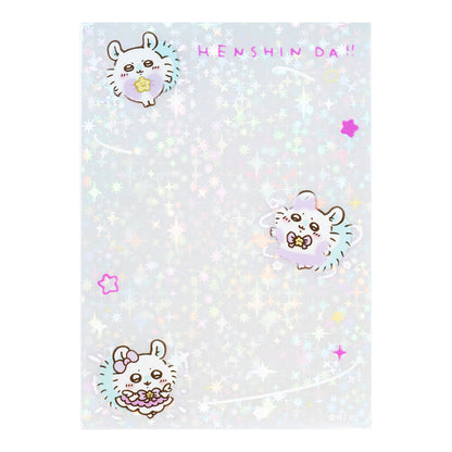 ちいかわ まじかるちいかわ ミニフォトが入るサイズのきらきらクリアスリーブ（亜種なモモンガ）