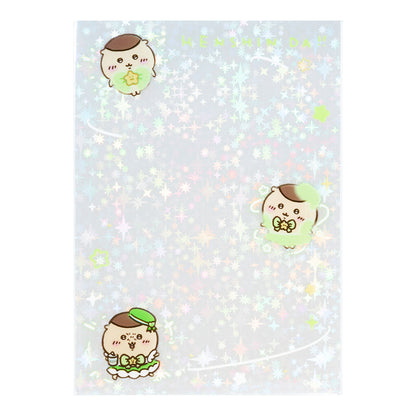 ちいかわ まじかるちいかわ ミニフォトが入るサイズのきらきらクリアスリーブ（くりまんじゅう）