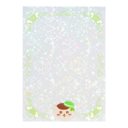 ちいかわ まじかるちいかわ ミニフォトが入るサイズのきらきらクリアスリーブ（くりまんじゅう）