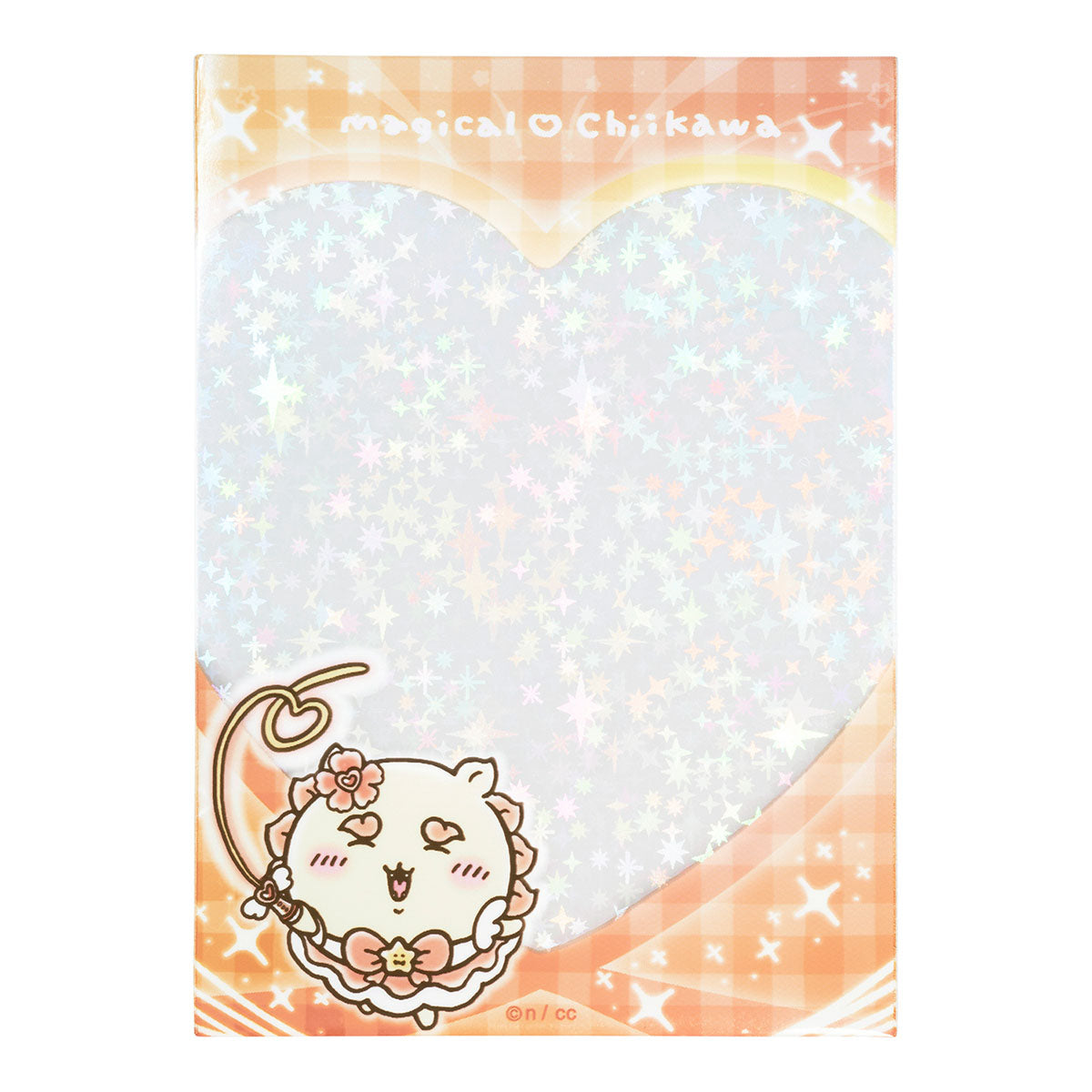 ちいかわ まじかるちいかわ ミニフォトが入るサイズのきらきらクリアスリーブ（シーサー）