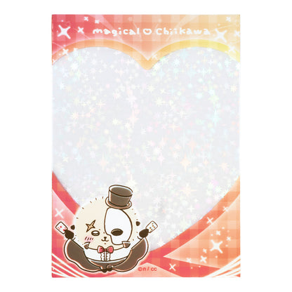 ちいかわ まじかるちいかわ ミニフォトが入るサイズのきらきらクリアスリーブ（ラッコ）