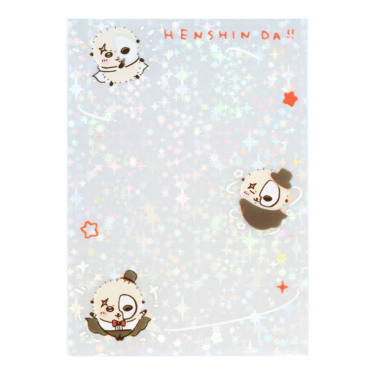 ちいかわ まじかるちいかわ ミニフォトが入るサイズのきらきらクリアスリーブ（ラッコ）