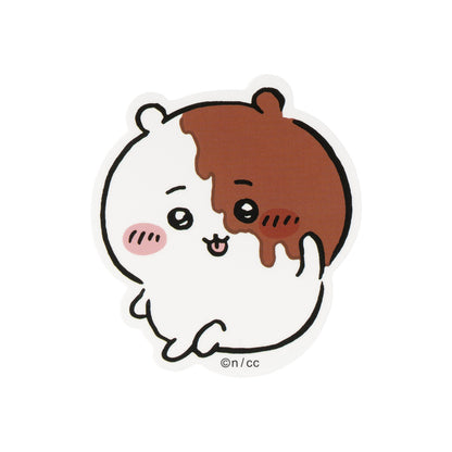 ちいかわ スマホに貼れるサイズのステッカー（ちいかわ ミートボールソース）