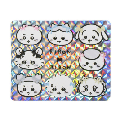 ちいかわ スマホに貼れるサイズのホログラムステッカー（RIBON）