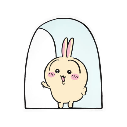 ちいかわ ウォールステッカー（うさぎの訪問）