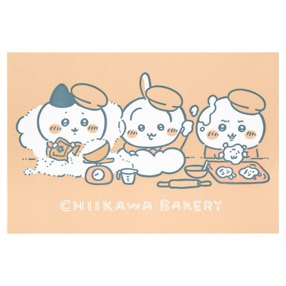 ちいかわ ちいかわベーカリー 活版ポストカード（パン作りなトリオ）
