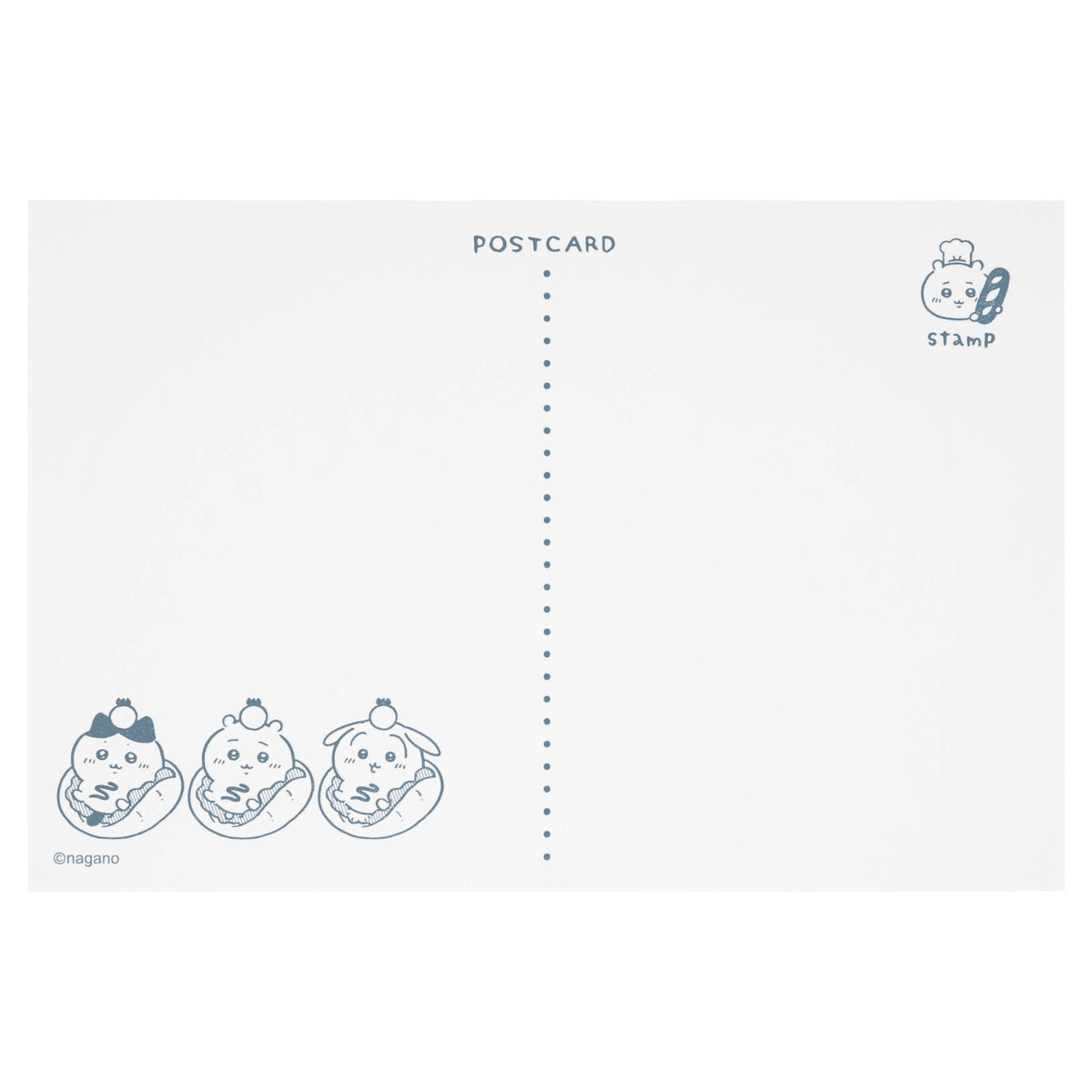 ちいかわ ちいかわベーカリー 活版ポストカード（パン作りなトリオ）