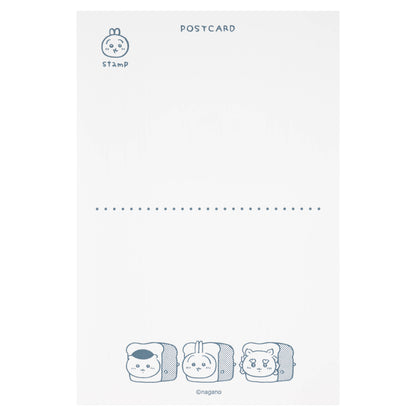 ちいかわ ちいかわベーカリー 活版ポストカード（窓からチラッと）