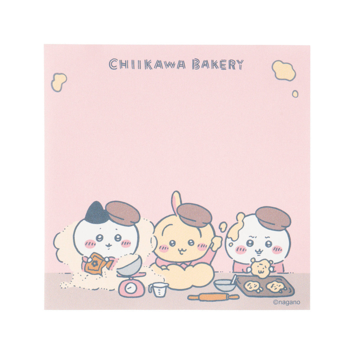 Chiikawa Bakery Square Memo Pad