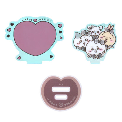 ちいかわ まじかるちいかわ 悪いバージョンなレイヤーアクリルスタンド（ハート）