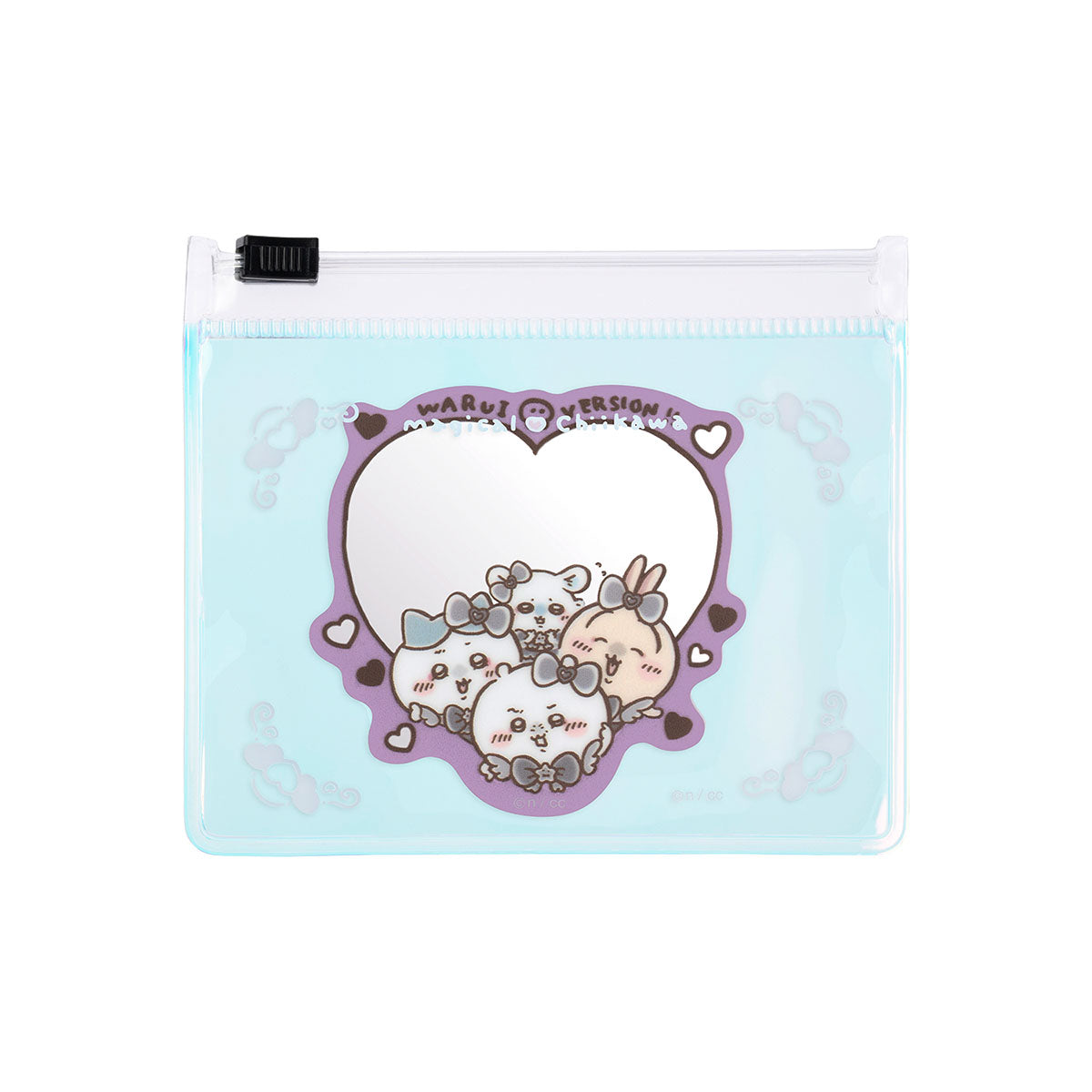 ちいかわ まじかるちいかわ 悪いバージョンなケース付きミニミラー（ハート）