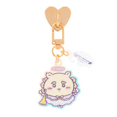 Chiikawa Angel & Demon Keyring Charm Keyholder (Angel Shisa)