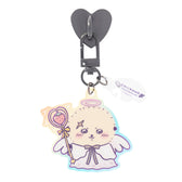 Chiikawa Angel & Demon Keyring Charm Keyholder (Great Angel Rakko)