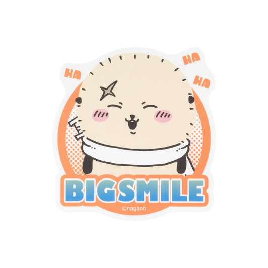 ちいかわ ラッコのスマホに貼れるサイズのステッカー（BIGSMILE）
