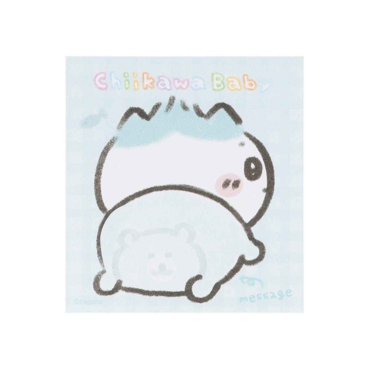 Chiikawa Chiikawa Baby Flip-up! Butt Sticky Notes