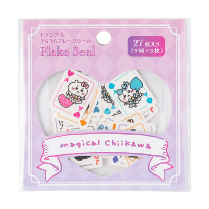 ちいかわ まじかるちいかわ トランプなきらきらフレークシール