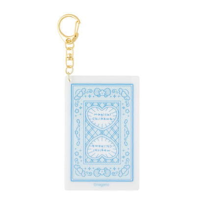 吉伊卡哇 魔法少女吉伊卡哇 撲克牌狀壓克力鑰匙扣 (小八貓)