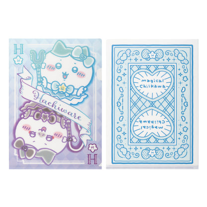 吉伊卡哇 魔法少女吉伊卡哇 撲克牌狀透明文件夾 (小八貓)