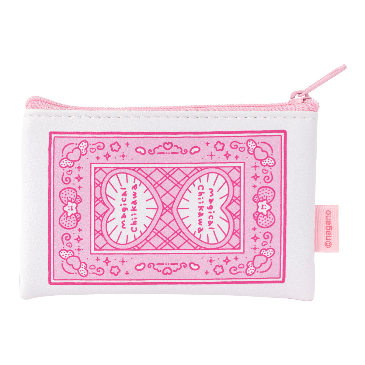 치이카와 매지컬치이카와 트럼프 같은 2개 세트 파우치 (치이카와・하치와레)