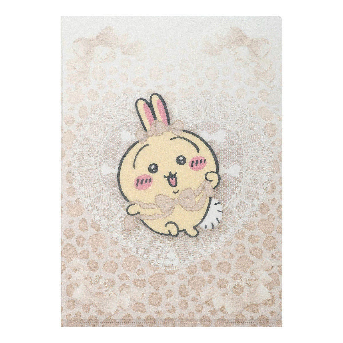 ちいかわ Go!HARAJUKU クリアファイル（リボン うさぎ）