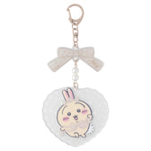 Chiikawa Go!HARAJUKU Acrylic Keychain (Ribbon Usagi)