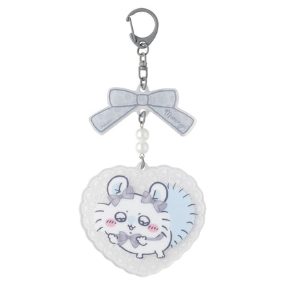 Chiikawa Go!HARAJUKU Acrylic Keychain (Ribbon Momonga)
