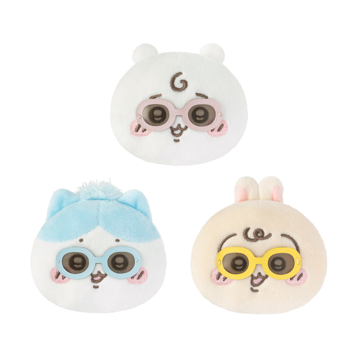 ちいかわ Chiikawa Baby ぬいぐるみおかおバッジセット