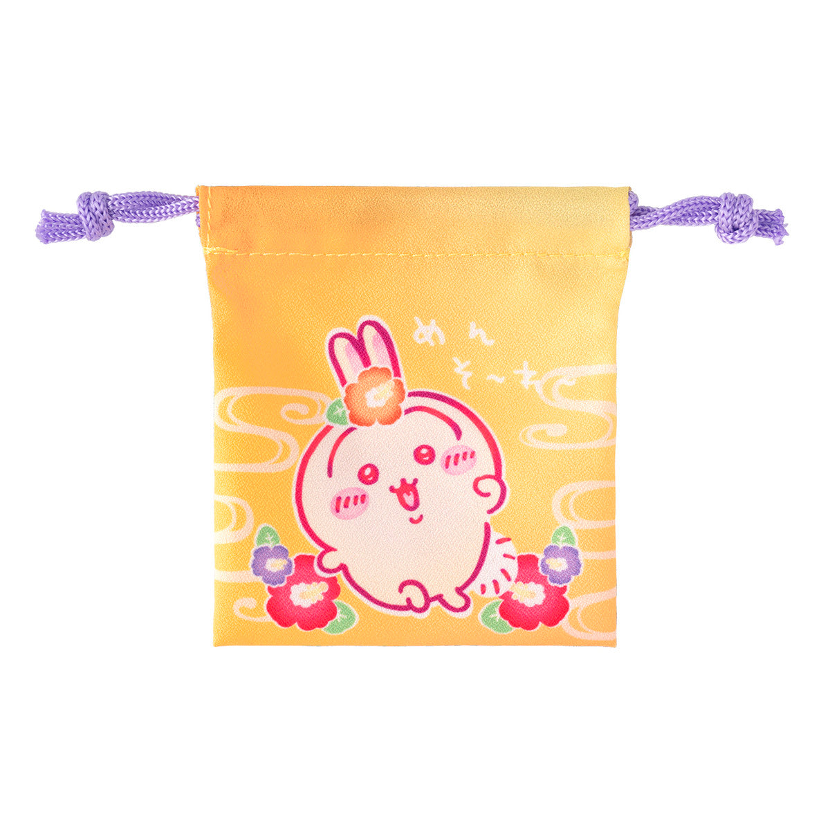 Chiikawa Shisa's Souvenir Shop Mini Drawstring Bag Set of 4 ("Menso-re")