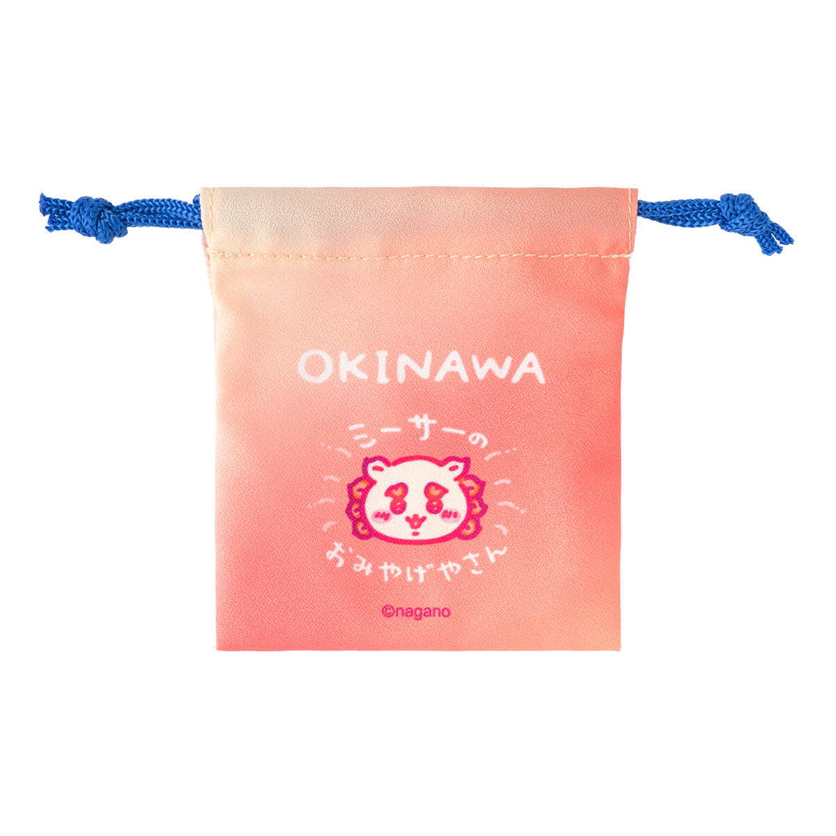 Chiikawa Shisa's Souvenir Shop Mini Drawstring Bag Set of 4 ("Menso-re")