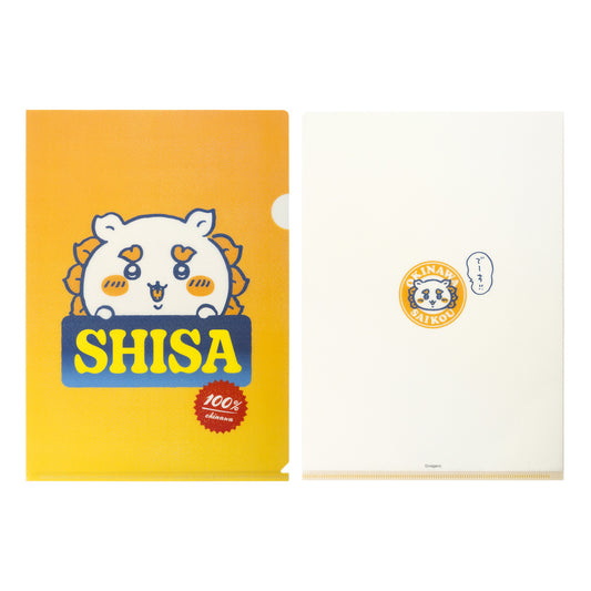 Chiikawa Shisa's Souvenir Shop Hologram Clear File (SHISA)