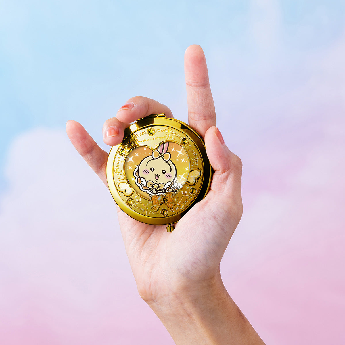 [Pre-Order] Chiikawa Magical Chiikawa Magical Compact Mirror (Usagi) [Ships sequentially from Mid March 2026] [Cannot be canceled even if delayed] [Cannot be purchased with regular items or specify delivery date] [Not eligible for campaigns]