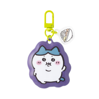 ちいかわ ぼっちゃりぷっくりPVCキーホルダー（ハチワレ）
