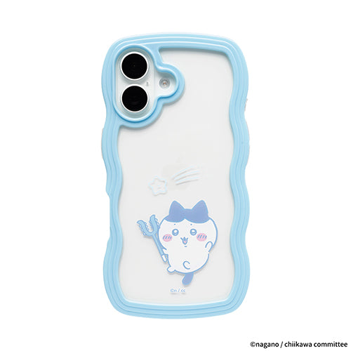 ちいかわ iPhone対応 うねうねケース（ハチワレ）